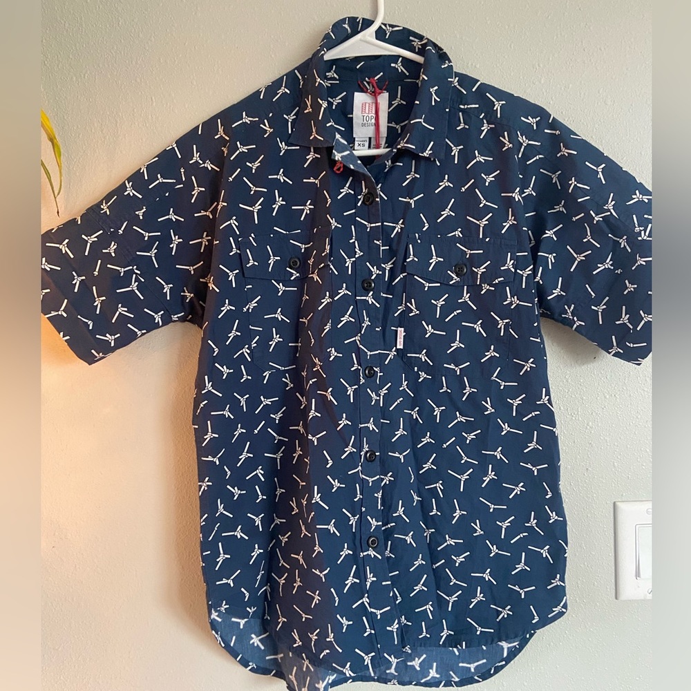 Topo designs Short sleeved oversized shirt